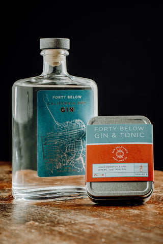 Forty Below Gin & Tonic Cocktail Kit